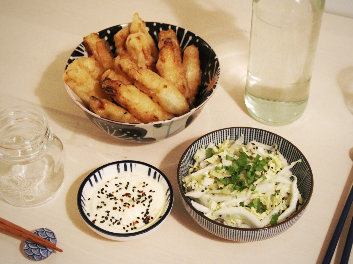 Pineapple Fritters & Lime Mayo&nbsp;🍍
